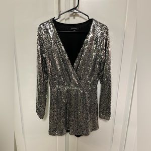 Sequin Romper
